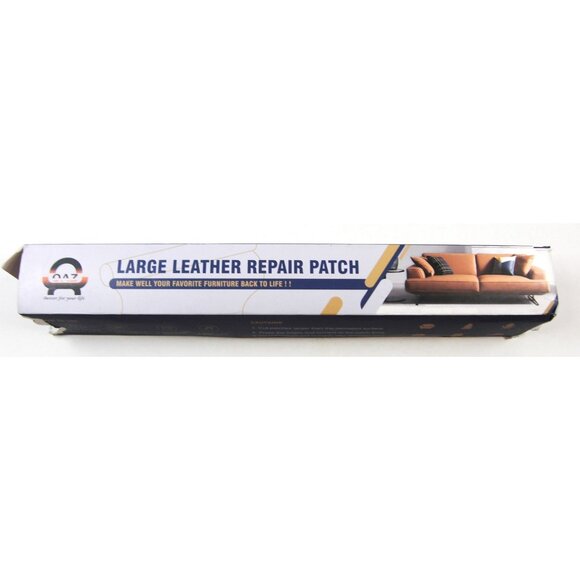Leather Repair Tape for Furniture, 16X31.5-inch Self Adhesive Navy Blue - Picture 1 of 3